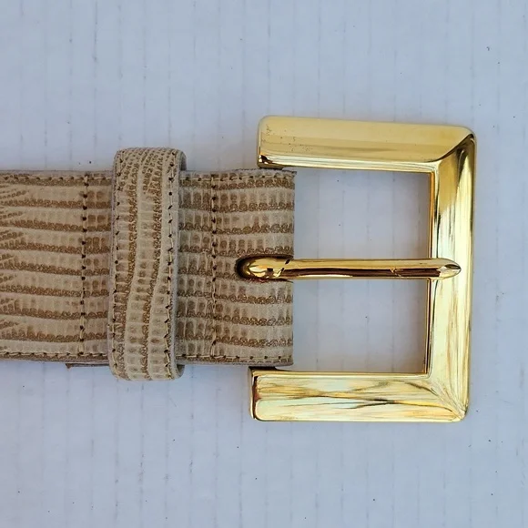 VTG CIPRIANI LEATHER BELT - Picture 3 of 8